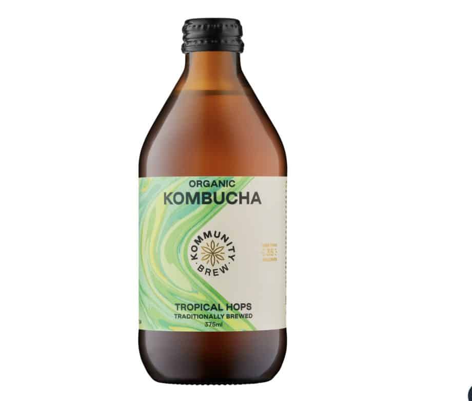 Kommunity brew tropical kombucha. Shop Probiotic health drinks online the holistic health store Australia
