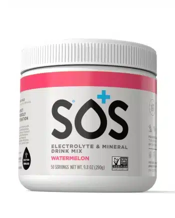 SOS electrolytes Online. Shop watermelon Electrolyte Powder Australia
