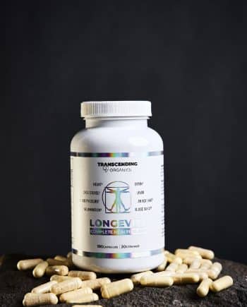Complete health longevity capsules by transcending organics on the holistic health store online Australia.