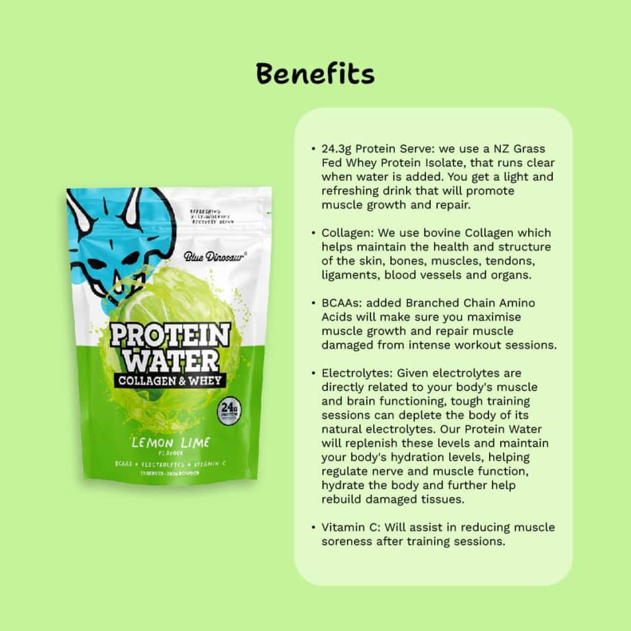 Collagen protein and whe y protein water online Australia
