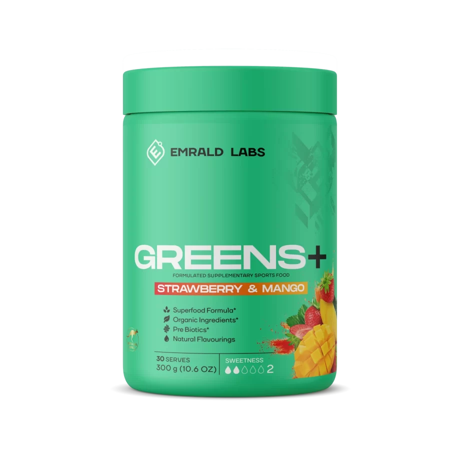 Emrald labs daily greens strawberry mango health drink powder online australia. Shop the holistic health store for Emrald labs daily greens, pre workout and Emrald labs protein powder online with ZipPay and AfterPay avaiblable
