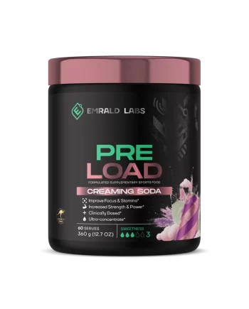 Buy Emrald labs pre workout australia. Shop delicious creaming Soda sugar free pre workout powder by emerald labs protein