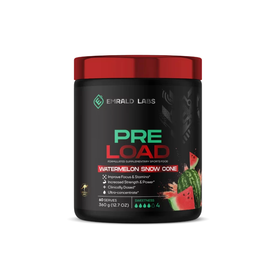 High Quality Emrald labs pre workout australia. Shop delicious Watermelon snow cone sugar free pre workout powder by emerald labs protein online with ZipPay and AfterPay