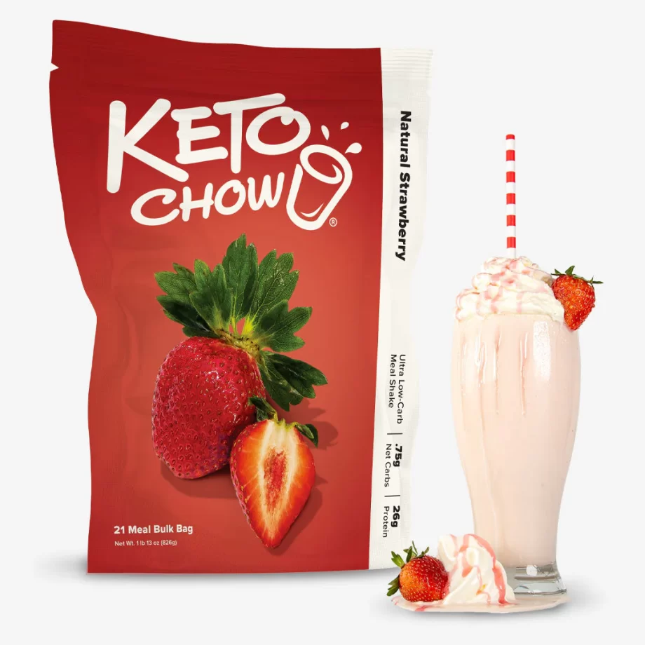 Strawberries and cream keto chow keto shake. Shop Delicious sugar free keto shakes online with ZipPay and AfterPay. Keto chow Australia