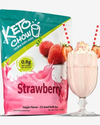 Delicious sugar free strawberry keto chow keto shake online Australia