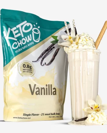 Vanilla keto chow Australia. Shop delicious sugar free keto chow vanilla keto shake online with AfterPay and ZipPay